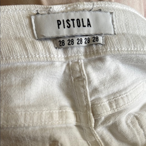 Pistola Women's White Frayed Hem Jeans - Size 28 - Picture 2 of 9